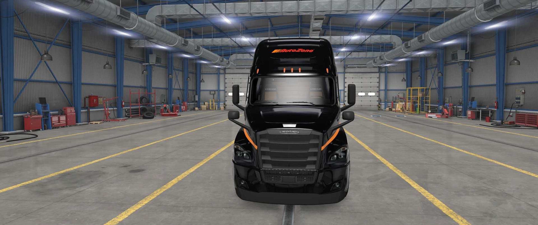 Cascadia Auto Zone Skin - ATS Skins - American Truck Simulator - Mods ...