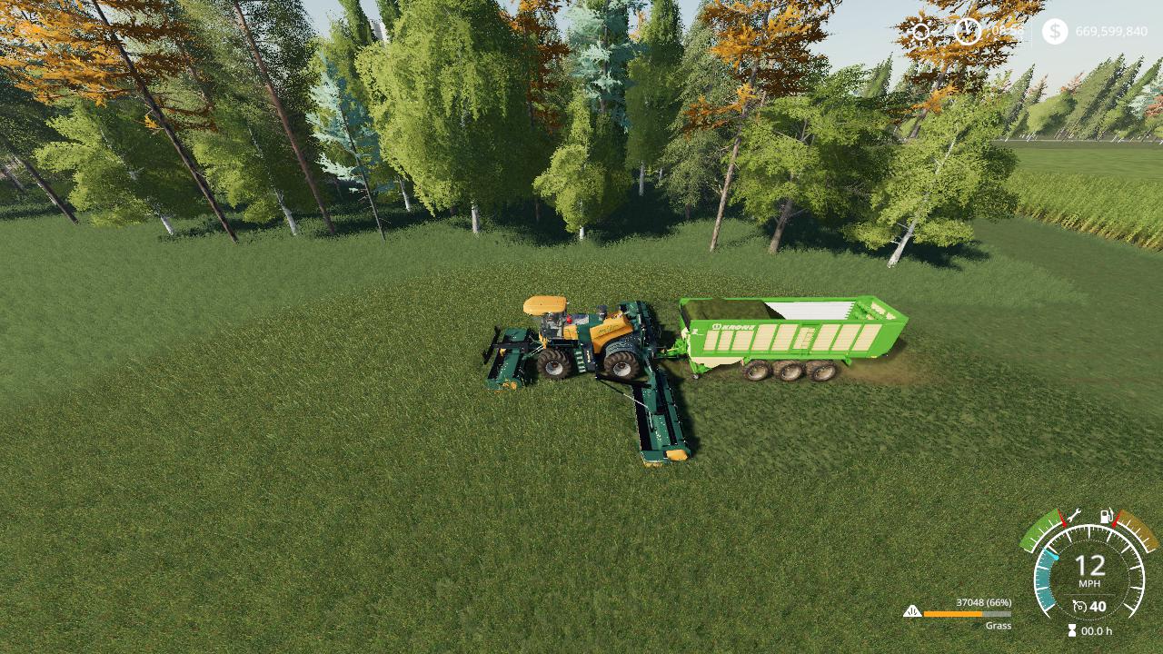 Kronebig M500 Ve V10 Fs 19 Mowers Farming Simulator 2019 Mods