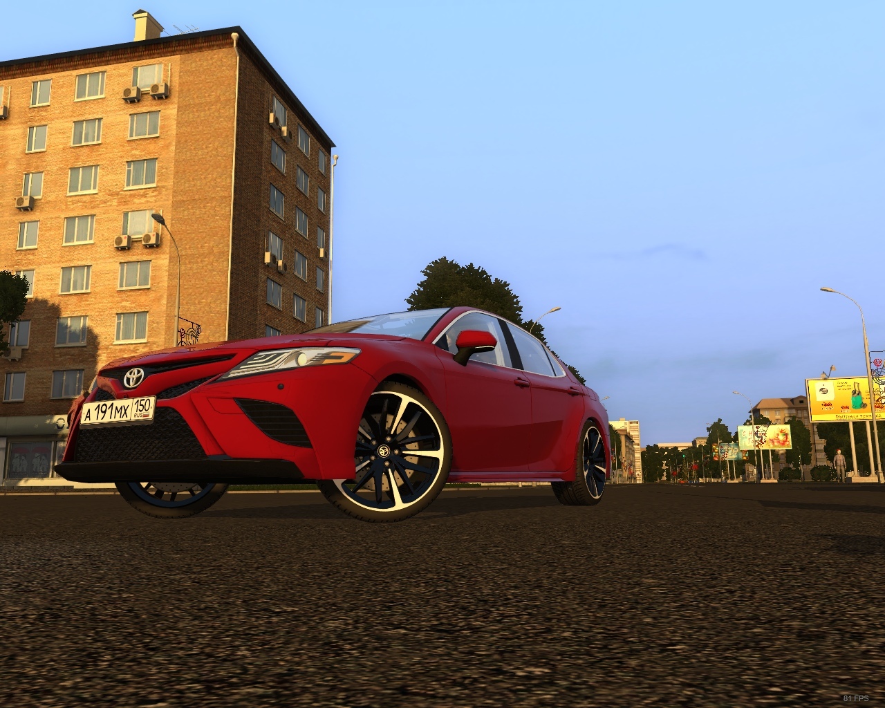 Toyota Camry 2018 - CCD Cars - City Car Driving - Mods - Mods for Games