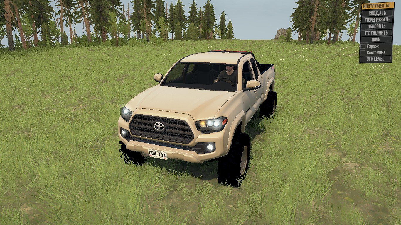 Toyota Access Cab 2017 Spintires MudRunner Cars Spintires