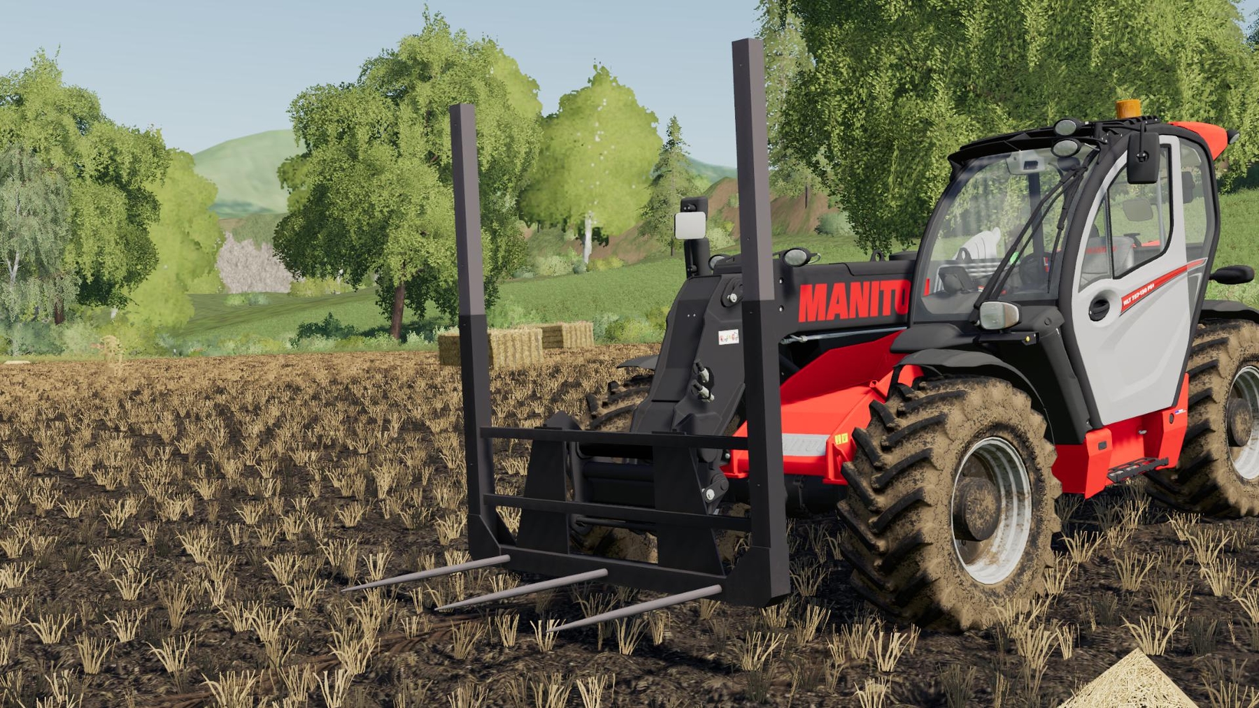 FOURCHE A BALLES V FS Forklifts Excavators Farming Simulator Mods Mods For