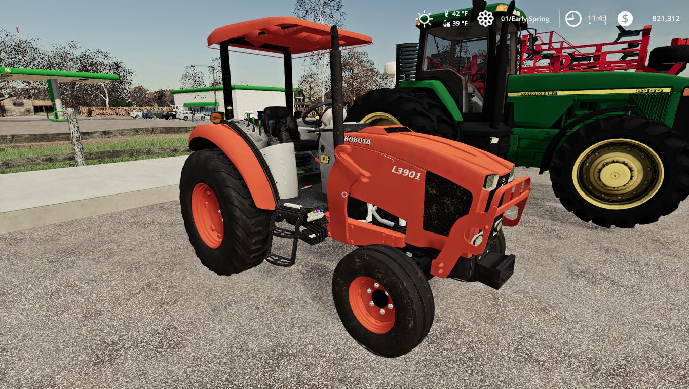 Kubota Compact Tractor Pack V10 Mod Farming Simulator 19 Mod Fs19 ...