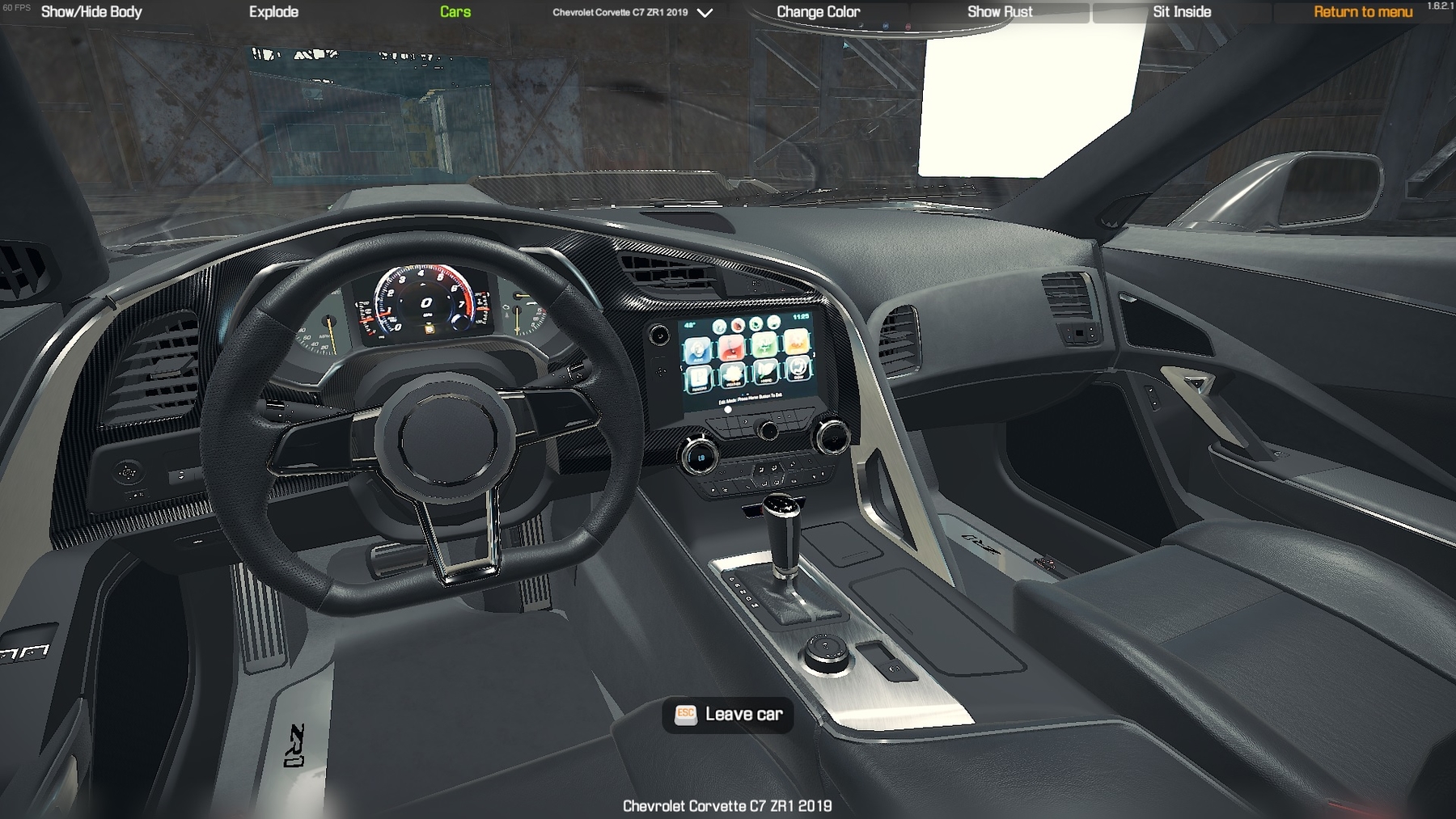 Настройки chevrolet corvette zr1 для csr2