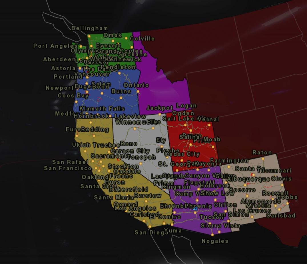 [ATS] Colored Background Map v1.0 [1.36.x] - ATS Maps - American Truck