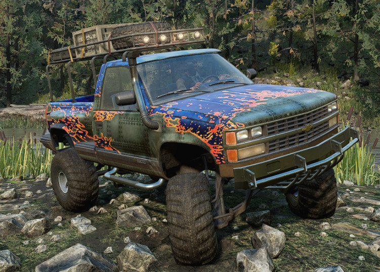 CK 1500 LIGHTLY CUSTOMIZED SnowRunner Cars SnowRunner Mods Mods