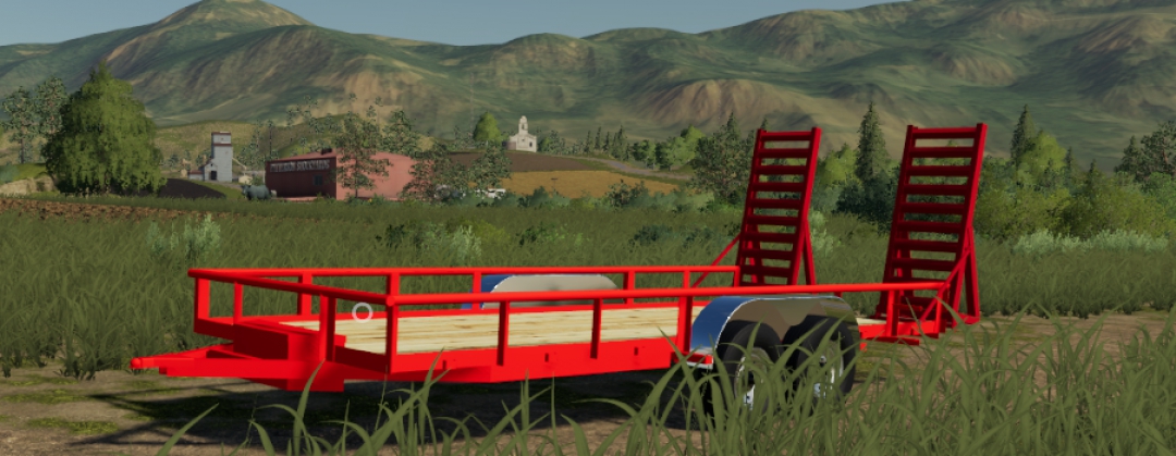 BIG TEX BUMPER PULL V1.0.0.0 - FS 19 Trailers - Farming Simulator 2019