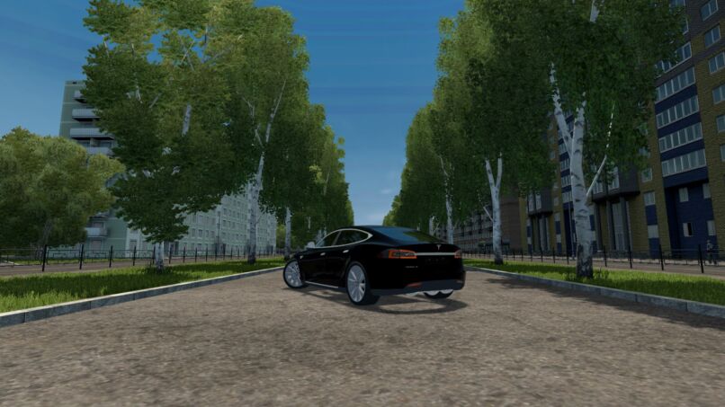 Tesla Model S - CCD Cars - City Car Driving - Mods - Mods for Games