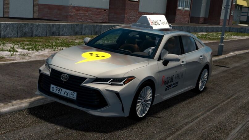 Toyota Avalon 3.5 2019 (Yandex Taxi) - CCD Cars - City Car Driving ...