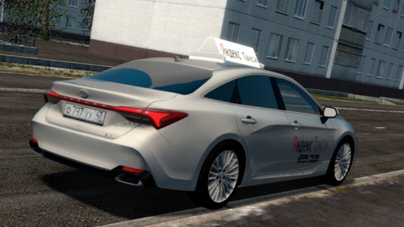 Toyota Avalon 3.5 2019 (Yandex Taxi) - CCD Cars - City Car Driving ...