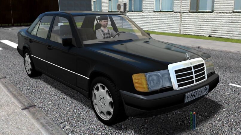 Mercedes-Benz E300 W124 1990 - CCD Cars - City Car Driving - Mods