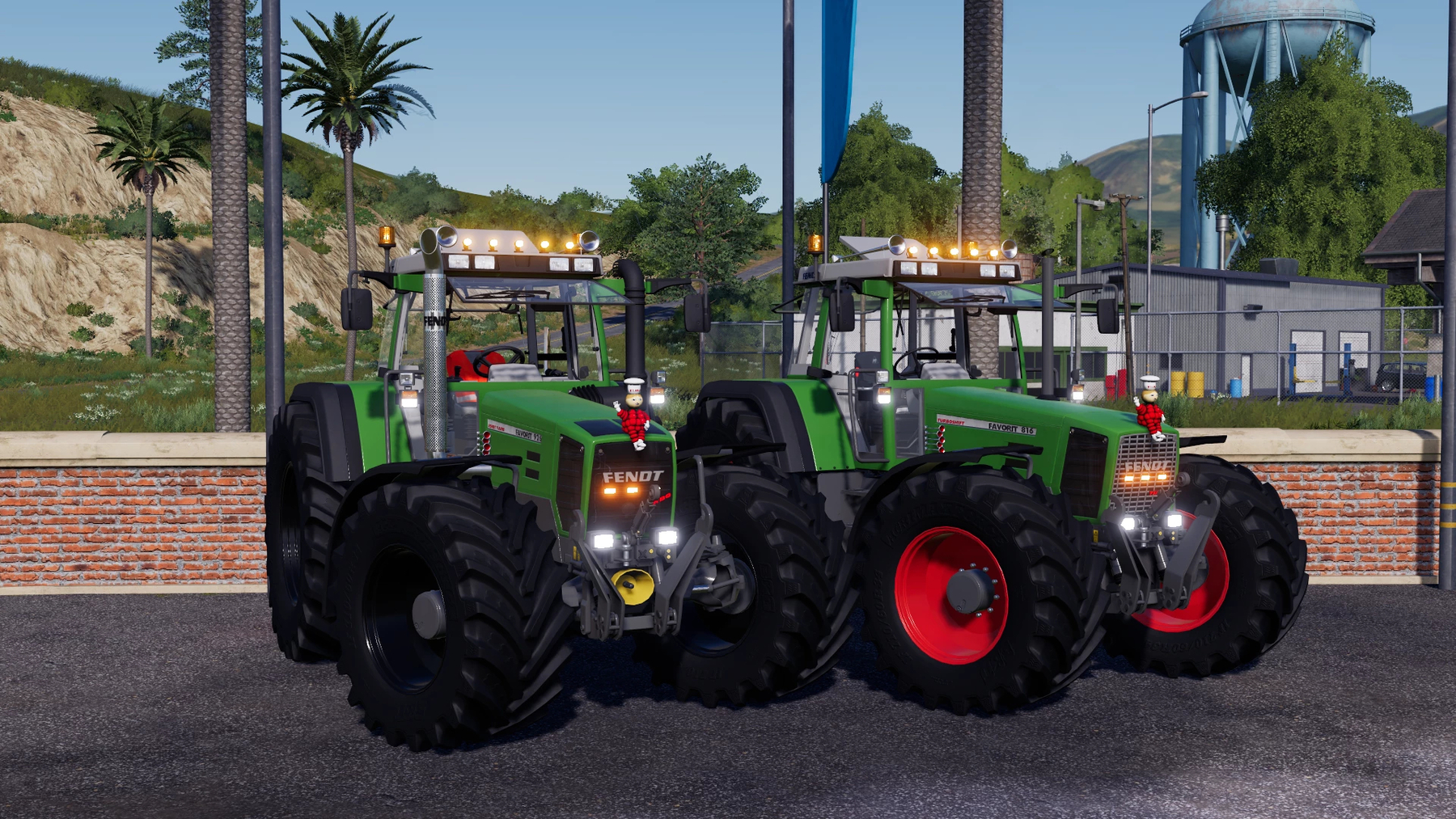 Fendt Favorit 800 edit by NLfarmer FS 19 Tractors Farming Simulator