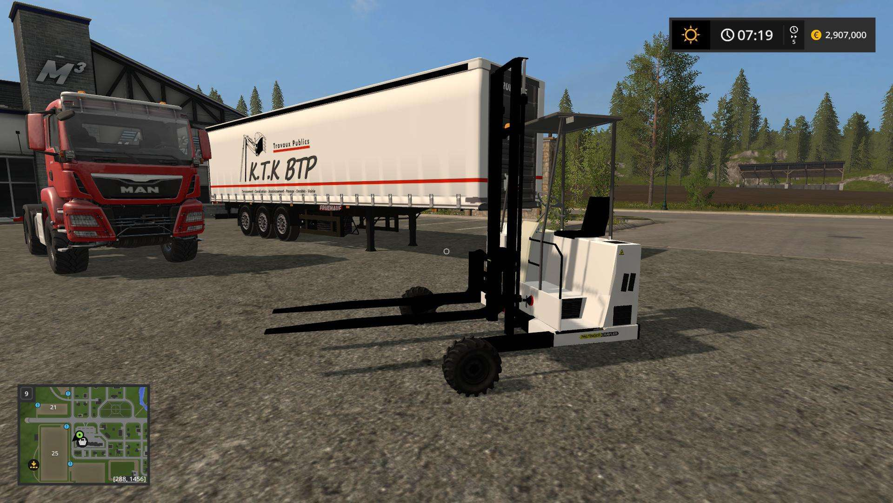 PACK REMORQUE TRANSPALETTE FRUEHAUF V1 0 FS 17 Trailers Farming 