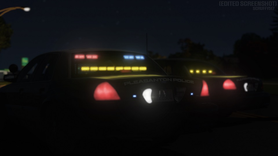 Realistic Police Lights CVPI Addon v1.0.0 BeamNG.drive Others