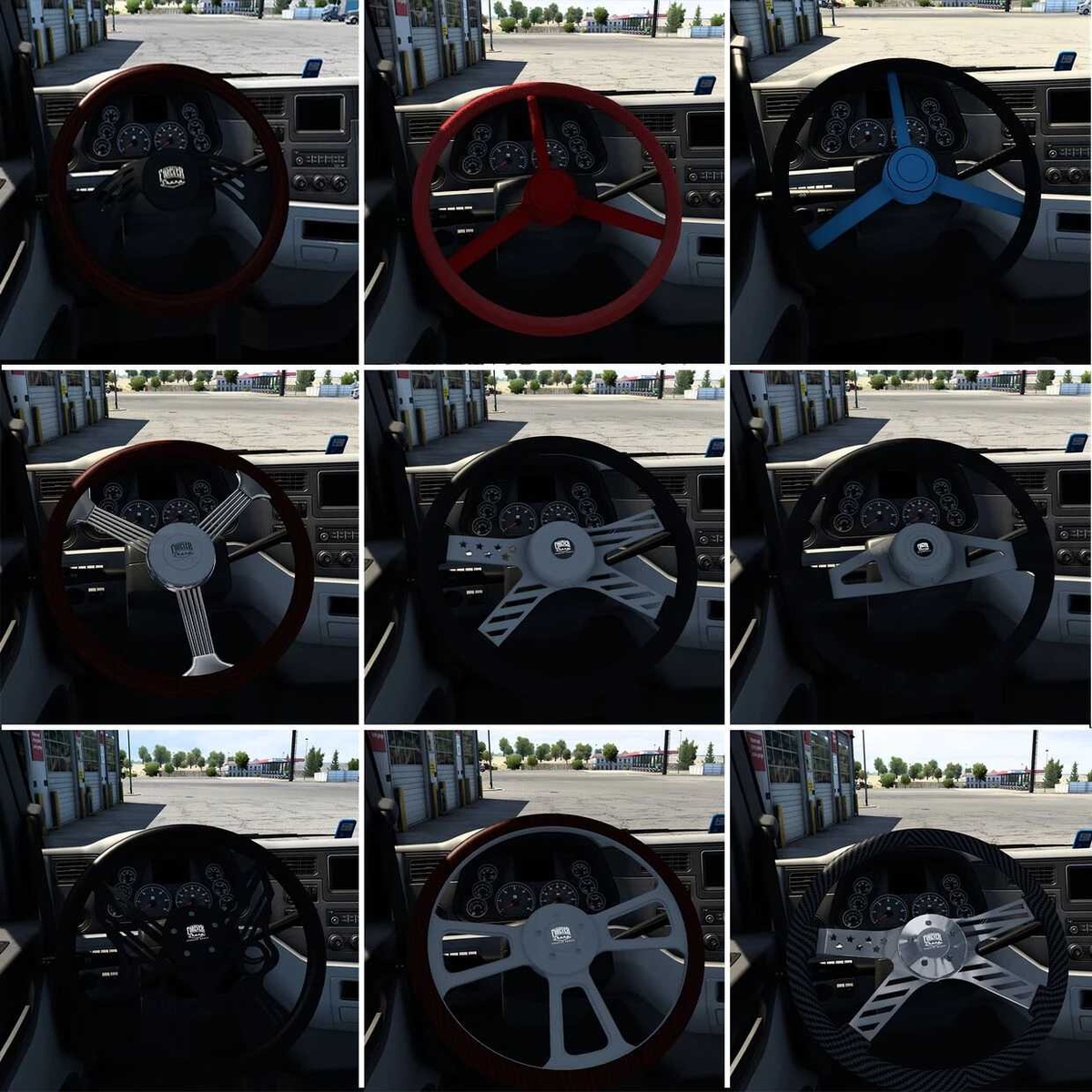 Steering Wheel Pack 1.46 ATS Others Modifications American Truck