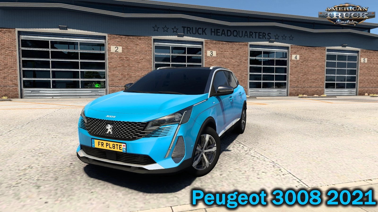 [ATS] Peugeot 3008 2021 + Interior v1.1 (1.48.x) ATS Cars American